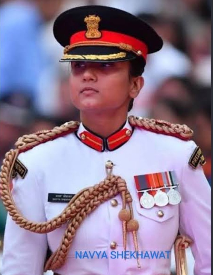 നവ്യ ഷെഖാവത്ത്; രാഷ്ട്രപതിയുടെ ADC ആകുന്ന ആദ്യ വനിതാ ആർമി ഓഫീസർ